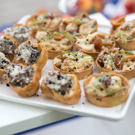 Snacks on the table at a festive event or dinner